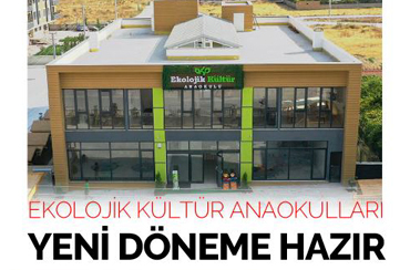 Ekolojik Kültür Anaokulları Yeni Döneme Hazır
